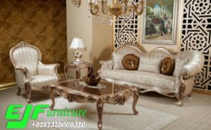 Set Kursi Tamu Sofa Ukir Safira