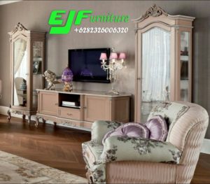 Set Bufet Tv ukir  Terbaru