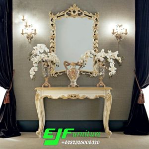 Set Meja Consul Ukir Duco Jos