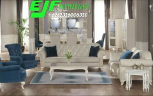Jual Kursi Tamu sofa Full Jok Minimalis Modern Nikita
