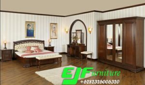 Harga Satu Set Tempat Tidur Jati Minimalis Moderen Tingting