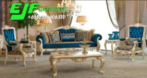 Kursi Sofa Tamu Arina Ukir Jepara Cat Duco Modern