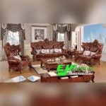 Sofa Tamu shantika Jati Klasik Ukir Jepara