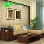 Kursi Tamu Sudut Minimalis Kayu Jati Ardila