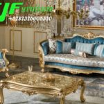 Set Sofa Tamu Murah Mewah Ukir Kalingga Italian Furniture