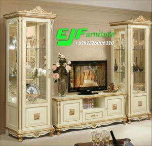 Bufet Tv Primadona Minimalis Duco Putih