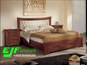 Harga Set Tempat Tidur Jati Minimalis Jok Model Terbaru Mebel Jepara