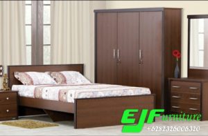 Set Tempat Tidur Kartika Jati Minimalis Terbaru