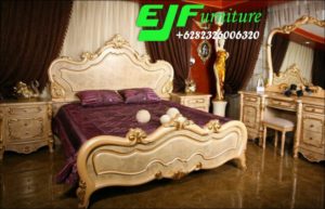 Set Tempat Tidur Ukir Model Italia Duco Modern Terbaru