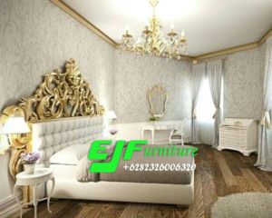 Set Tempat Tidur Ukir Jepara Gaya Eropa Terbaru