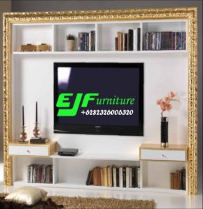 Bufet Tv Minimalis Modern frame Ukir Jepara 10