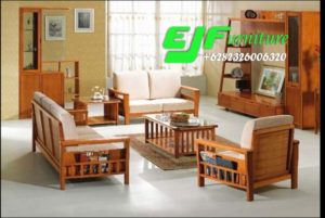 Kursi Tamu Jati Minimalis Jari Jari Mewah 013