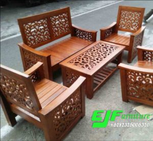 Kursi Tamu Minimalis Modern Jati Terbaru 2018