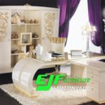 Meja Kantor Ukir Modern Duco Mewah 011