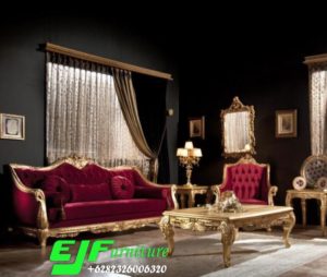 Sofa Tamu Ukir Jepara Duco Gold 231