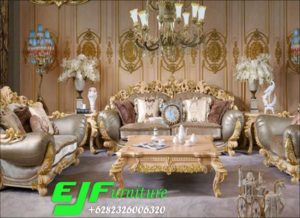 Set Sofa Tamu Ukir Mewah Italian Duco 250
