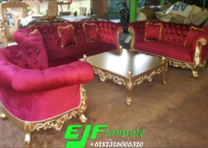 Sofa Tamu Ukir Mewah Duco emas Terbaru 258