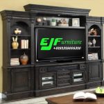 Bufet Tv Ukir Duco Klasik Terbaru 024