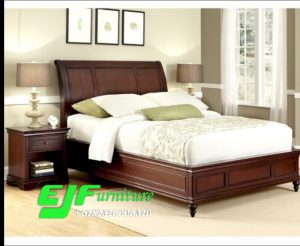 Tempat Tidur Jati Model Minimalis Terbaru 55