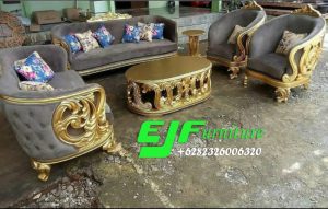 Set Sofa Tamu Ukir Duco Emas Terbaru 278
