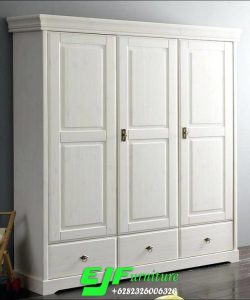 Lemari Pakaian Minimalis Tiga Pintu Terbaru 31