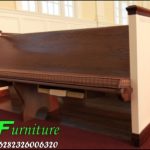 Bangku Gereja Kayu Jati Minimalis Duco Ukuran 250