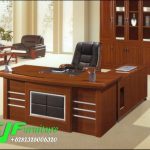 Meja Kantor Jati Minimalis Jepara Terbaru 29