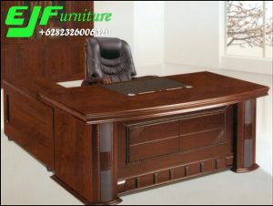 Meja Kantor Jati Minimalis Modern Terbaru 28