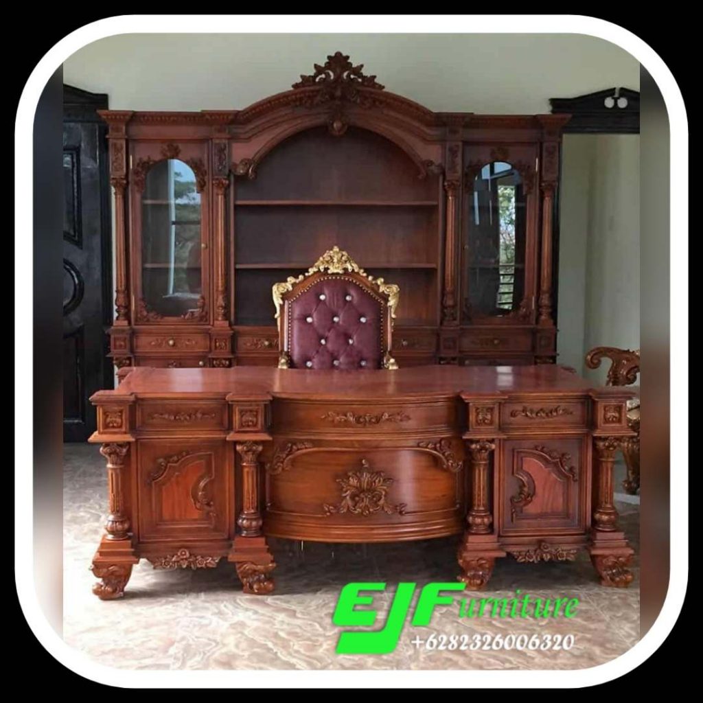 Meja-Kantor-Renata-Minimalis-Kayu-Jati-Ukir-Jepara Meja Kantor Renata Minimalis Kayu Jati Ukir Jepara Meja-Kantor-Renata-Minimalis-Kayu-Jati-Ukir-Jepara