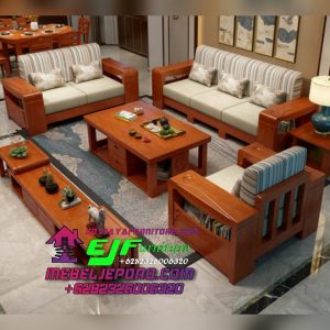 Kursi Tamu Jati Minimalis Jepara Model Terbaru