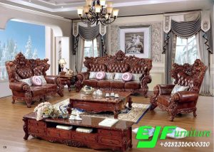 Kursi Sofa Tamu Ukir Jepara Model Terbaru