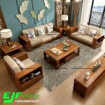 Kursi Tamu Jati Minimalis Modern Set 3 2 1 Terbaru