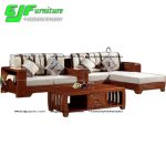 Kursi Tamu Sudut Jati Minimalis Jepara Terbaru