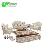 Set Sofa Tamu Ukir Jepara Warna Putih
