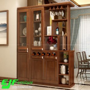 Bufet Partisi Penyekat Ruangan Model Minimalis