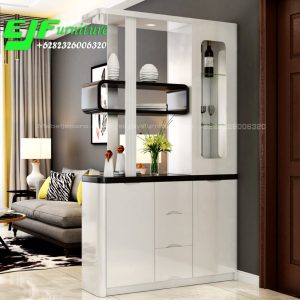 Partisi Minimalis Modern Terbaru Warna Putih