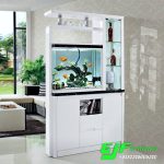 Bufet Partisi Minimalis Modern Aquarium