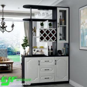 Bufet Penyekat Ruang Model Minimalis Modern Mewah