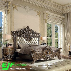 Jual Tempat Tidur Jaksel Ukir Jepara Mewah