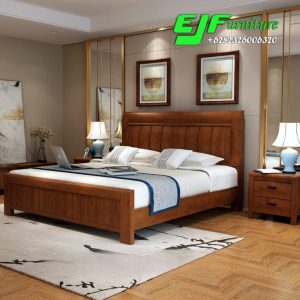 Jual Tempat Tidur Jati Jaksel Model Minimalis