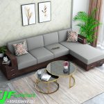 Kursi Tamu Sudut Apartemen Jakarta Model Minimalis