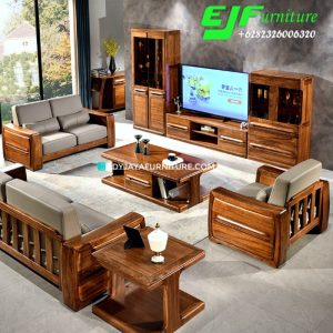 Kursi Tamu Jati Minimalis Terbaru Jakarta