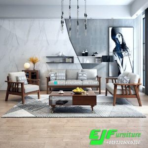 Kursi Tamu Jati Minimalis Terbaru Mewah