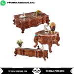 Set Sofa Tamu Ukir Desain Klasik Mewah