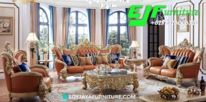 Sofa Ukir Mewah Desain Jakarta Model Terbaru