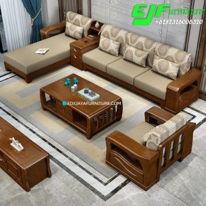 Sofa Tamu Sudut Minimalais Terbaru Jakarta