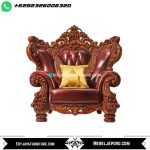 Set Sofa Tamu Ukir Desain Klasik Mewah