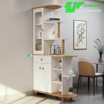 Bufet Penyekat Ruangan Desain Minimalis Mewah