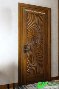 Kusen Pintu Jati Desain Minimalis Mewah