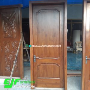 Kusen Pintu Kamar Model Minimalis Kayu Jati